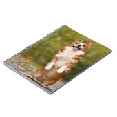 Libreta con imagen de Corgi ノートブック (左側)