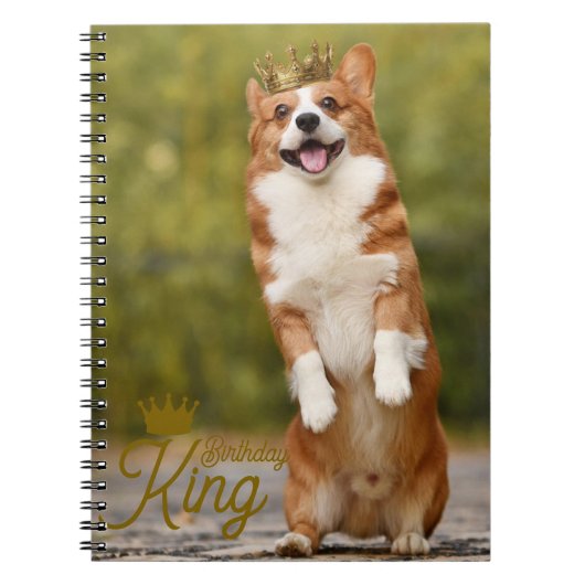 Libreta con imagen de Corgi ノートブック (正面)