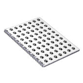 Libreta con patas de gato en espiral ノートブック (右側)