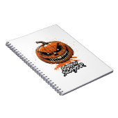 Libreta de Espiral de Halloween Pumpkin Slayer ノートブック (右側)