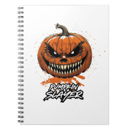 Libreta de Espiral de Halloween Pumpkin Slayer ノートブック