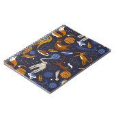 Libreta de la colección Animals Outer Space ノートブック (左側)