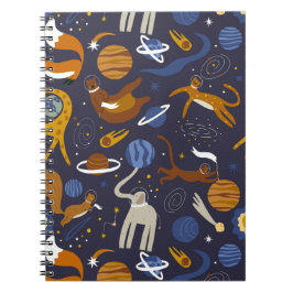 Libreta de la colección Animals Outer Space ノートブック