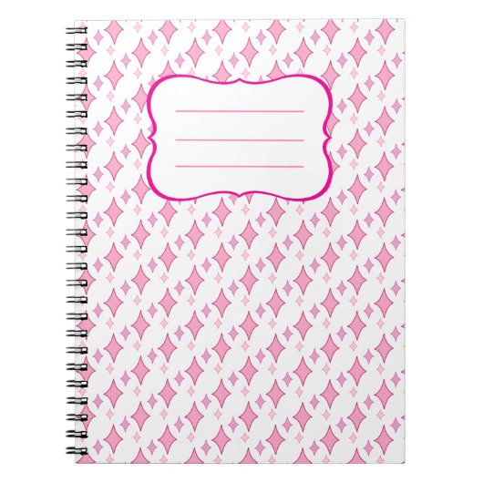 Libreta Destellos Rosa ノートブック (正面)