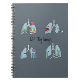 Libreta espiral: Oh! My Lungs! ノートブック