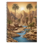 Libreta Espiral Pirámides de Egipto ノートブック (正面)