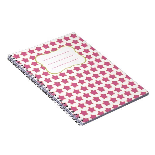 Libreta Estrellas Rosa ノートブック (右側)
