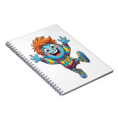 Libreta Inspiradora Niño Azul Feliz ノートブック (右側)
