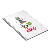 Libreta navideña Joy to the World ノートブック (右側)
