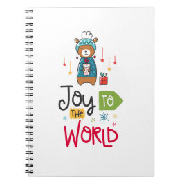 Libreta navideña Joy to the World ノートブック