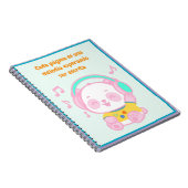 Libreta Panda Musical ノートブック (右側)