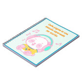 Libreta Panda Musical ノートブック (左側)