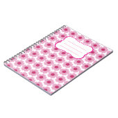 Libreta Pink Flor  ノートブック (左側)