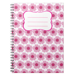 Libreta Pink Flor ノートブック