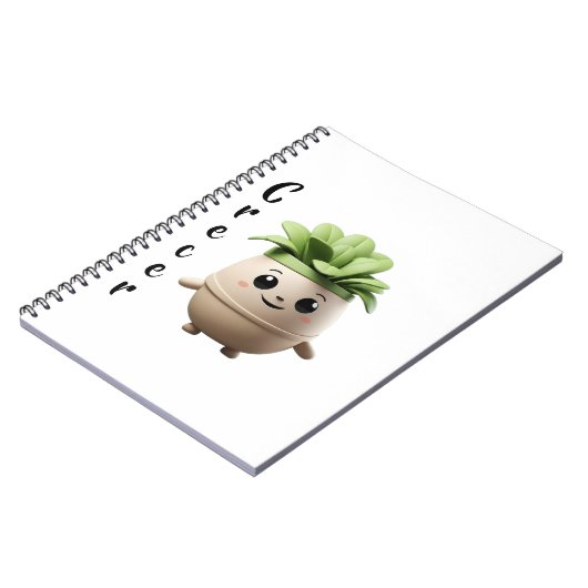 Libreta Pipo Crecer – Ideas que Florecen ノートブック (左側)