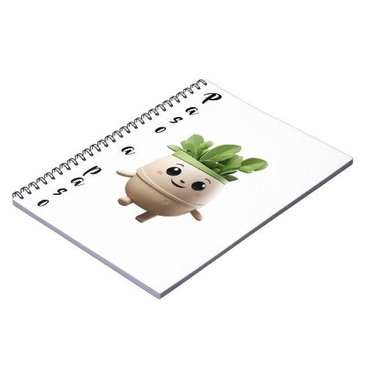 Libreta Pipo Paso a Paso – Proceso Diario ノートブック (左側)