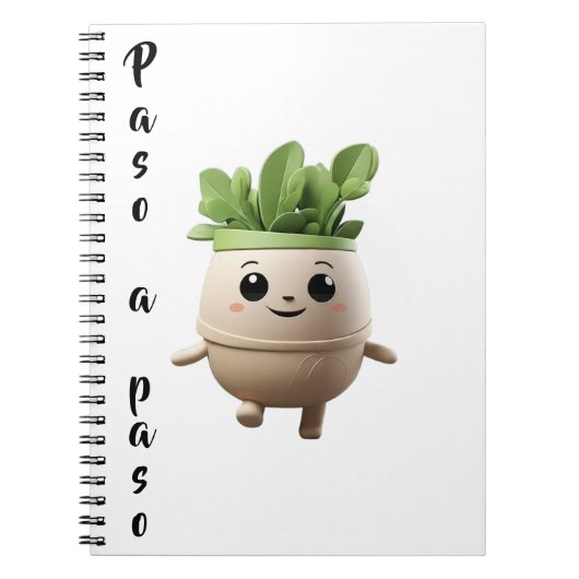 Libreta Pipo Paso a Paso – Proceso Diario ノートブック (正面)