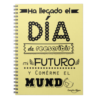 Libreta reescribir mi futuro personalizable ノートブック