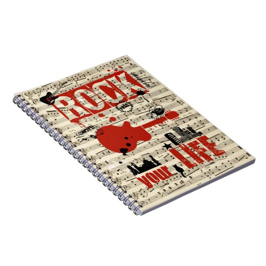 Libreta Rock your life 2 ノートブック (右側)