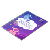 Libreta sencilla personalizada ノートブック (左側)