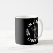 Libris Liの軽学美学ギリシャの像 コーヒーマグカップ (正面右)