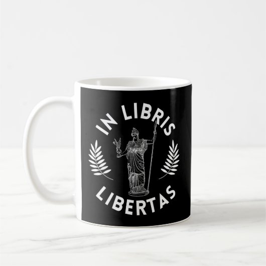 Libris Liの軽学美学ギリシャの像 コーヒーマグカップ (左)