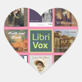 LibriVox GIRL. ハートシール