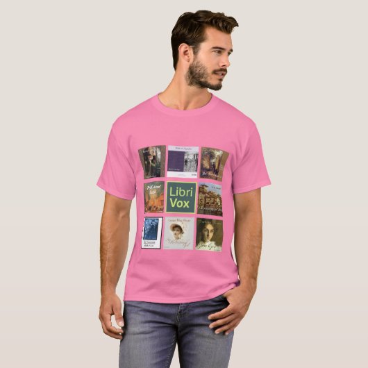 LibriVox GIRL. Tシャツ (正面フル)