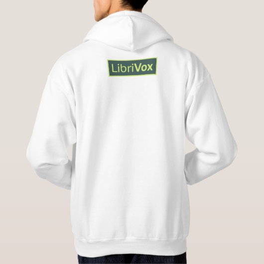 LibriVox Hoodie パーカ (裏面)