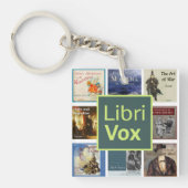 LibriVox Keychain キーホルダー (正面)