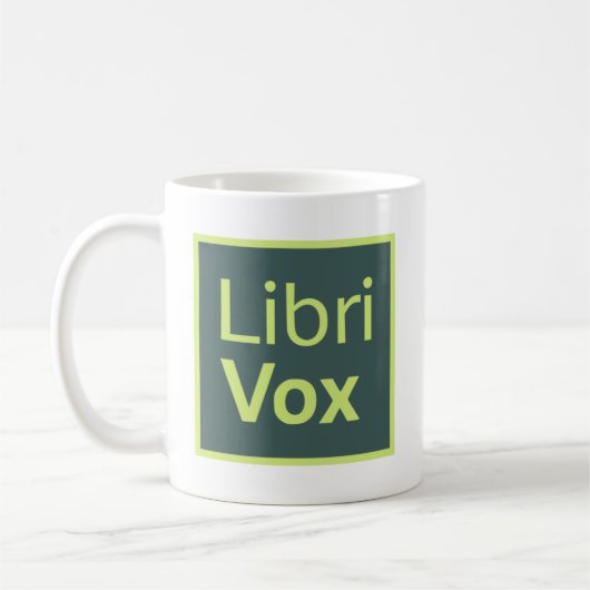 LibriVox Mug コーヒーマグカップ (左)