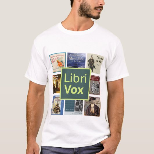 LibriVox Tシャツ - スタイル1 (正面)