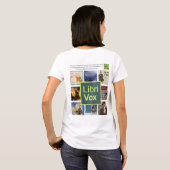 LibriVox Tシャツ - スタイル2 (裏面フル)