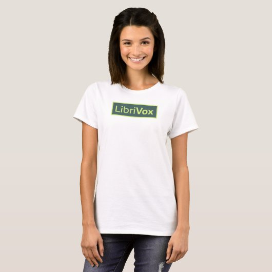 LibriVox Tシャツ - スタイル2 (正面フル)