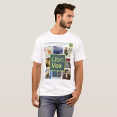 LibriVox Tシャツ - スタイル3 (正面フル)