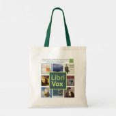 LibriVox Tote Bag トートバッグ (裏面)