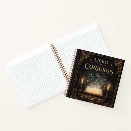 libro de conjuros ノートブック (内部)