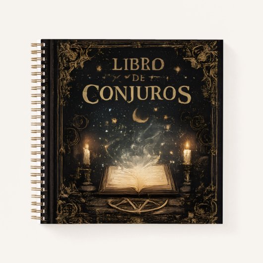 libro de conjuros ノートブック (正面)