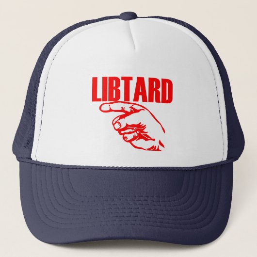 Libtardのトラック運転手の帽子 キャップ (正面)