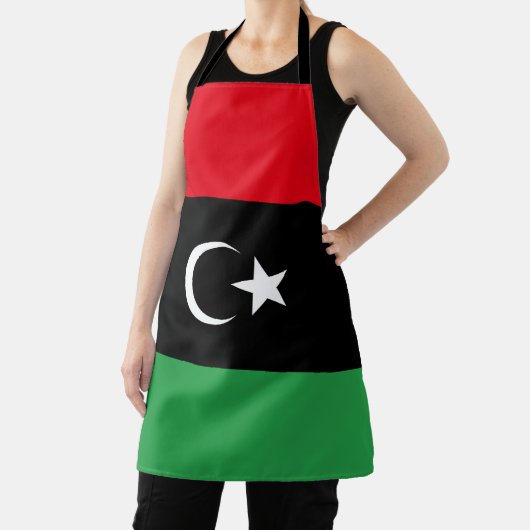 Libya Flag エプロン (インサイチュ)