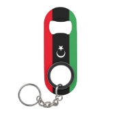 Libya Flag キーホルダー栓抜き (正面)