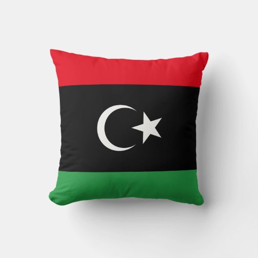 Libya Flag クッション (正面)