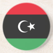 Libya Flag コースター (正面)