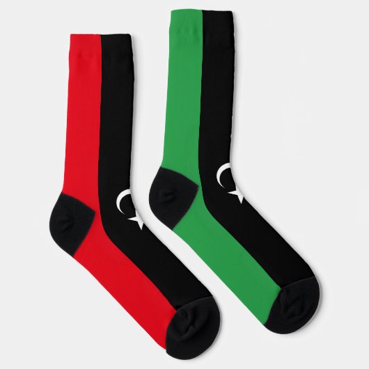 Libya Flag ソックス (右)