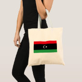 Libya Flag トートバッグ (正面(商品))