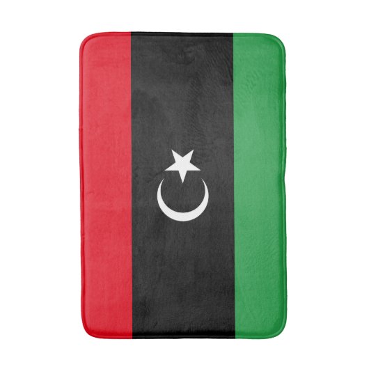 Libya Flag バスマット (正面縦)
