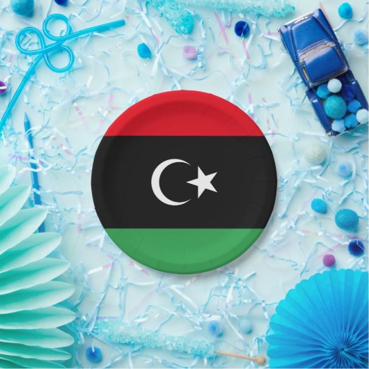Libya Flag ペーパープレート (パーティー)