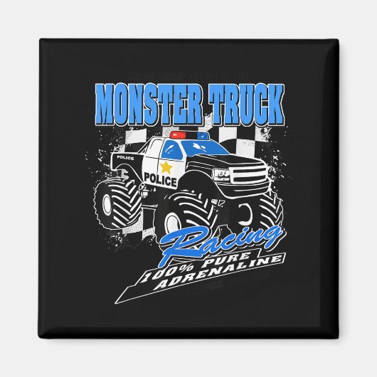 Lice Monster Truck  マグネット (正面)