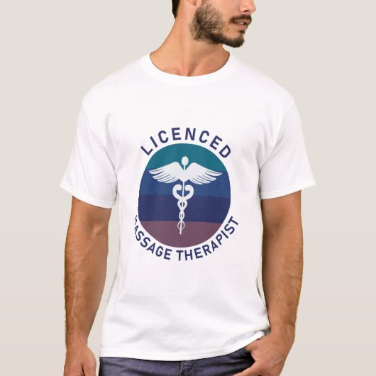 Licenced Massage Therapist Tシャツ (正面)