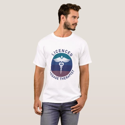 Licenced Massage Therapist Tシャツ (正面フル)